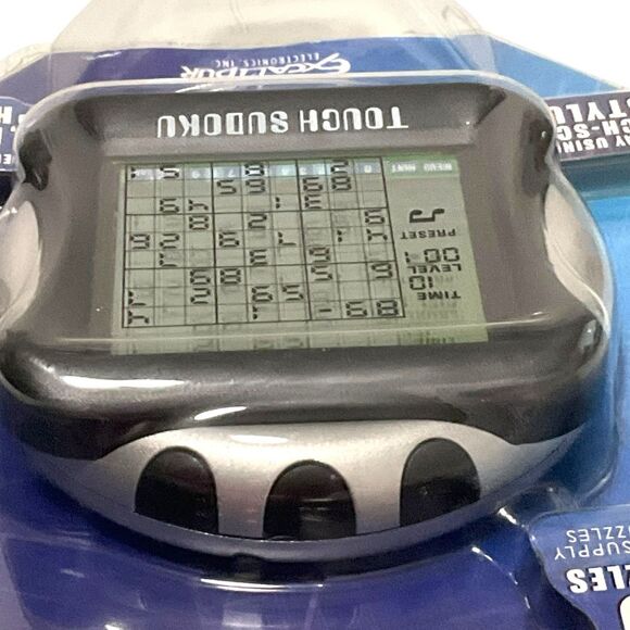 Touch Screen Sudoku Multi-Player Electronic Handheld Game Brand New in Package - Picture 9 of 9